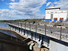 Верхнесвирская гидроэлектростанция и разводной мост на Верхнесврирском шлюзе