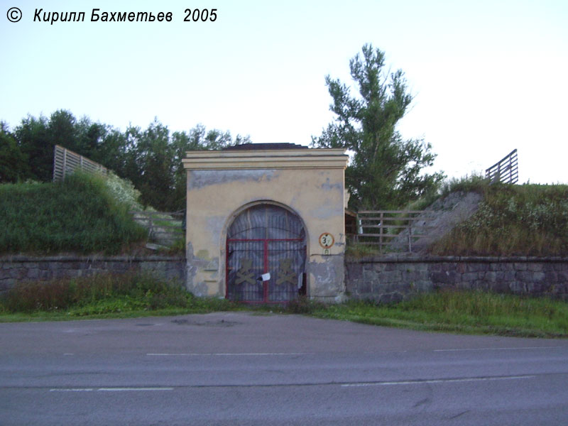 Ворота крепости Кюмень-город (Кюменлинна)