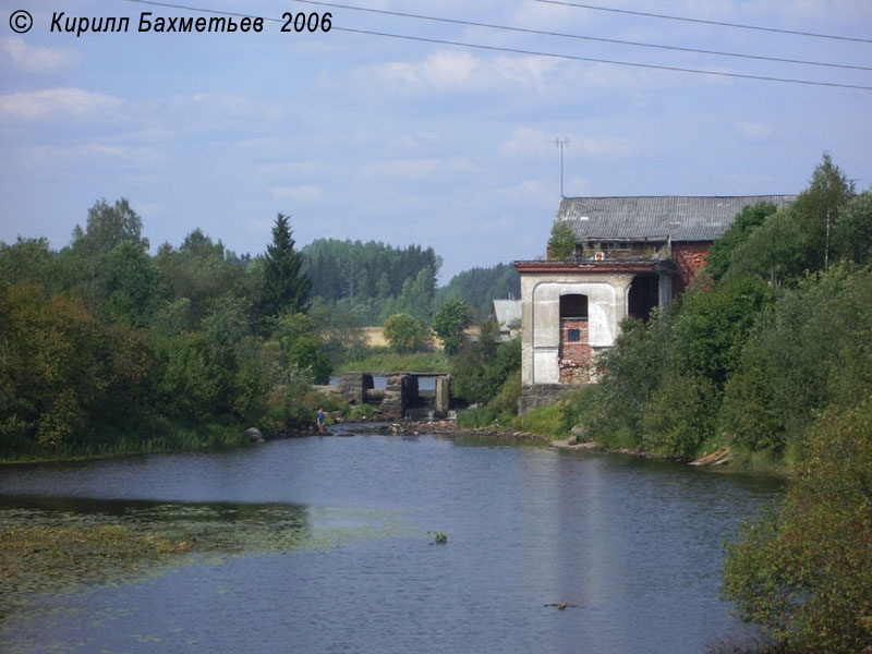 Гидроэлектростанция на р. Селезнёвке