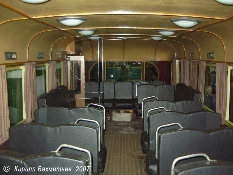 Салон троллейбуса ЯТБ-1 № 44
