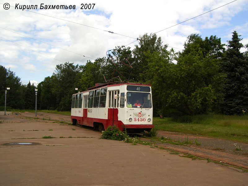 Трамвай ЛМ-68М № 5430