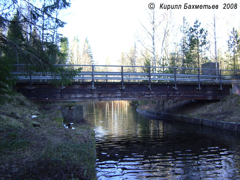 Мост через старое русло Сайменского канала