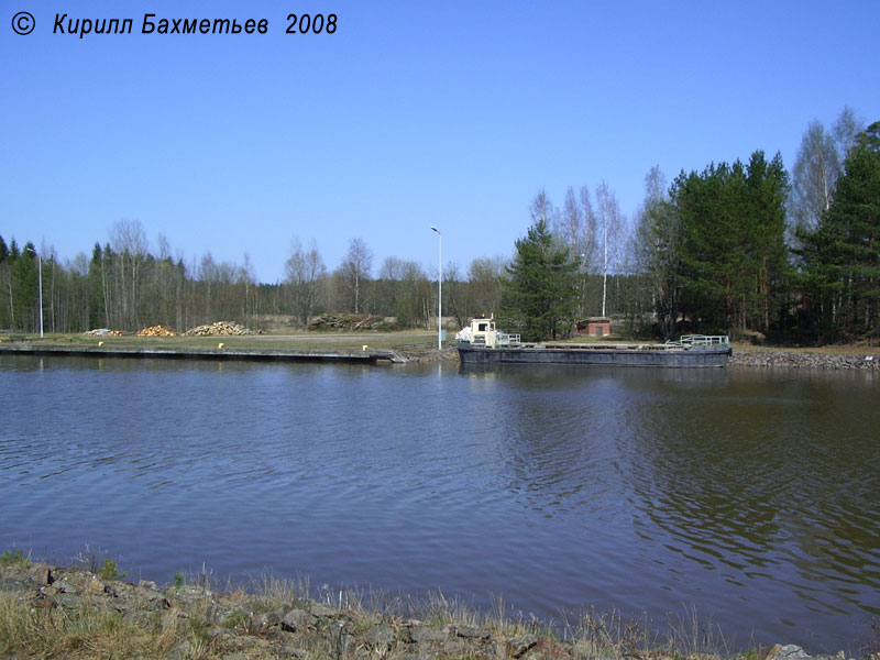 Пристань на Сайменском канале