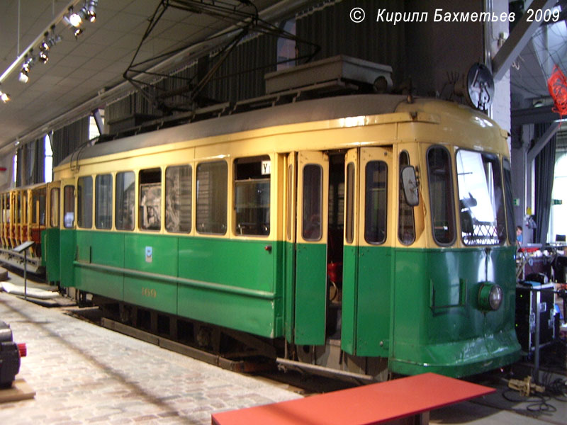 Трамвайный вагон A10 № 169