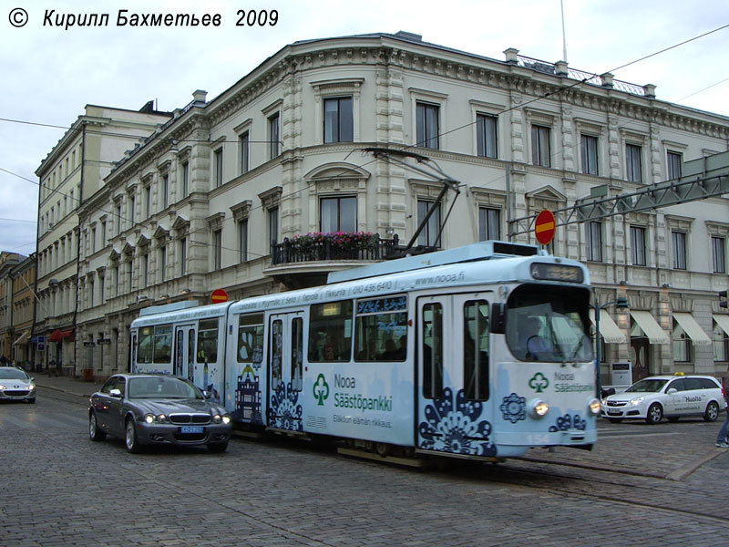 Трамвайный вагон GT6 № 154