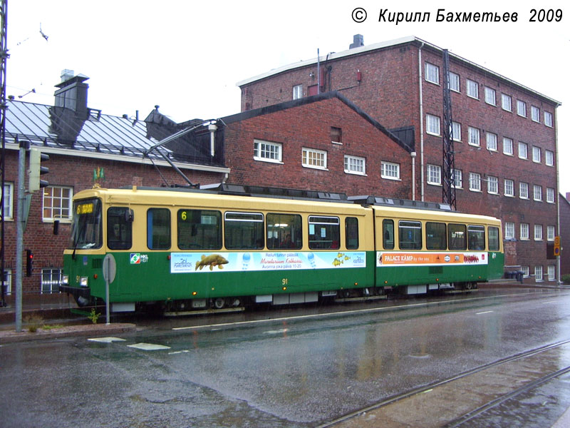 Трамвайный вагон Nr II № 91