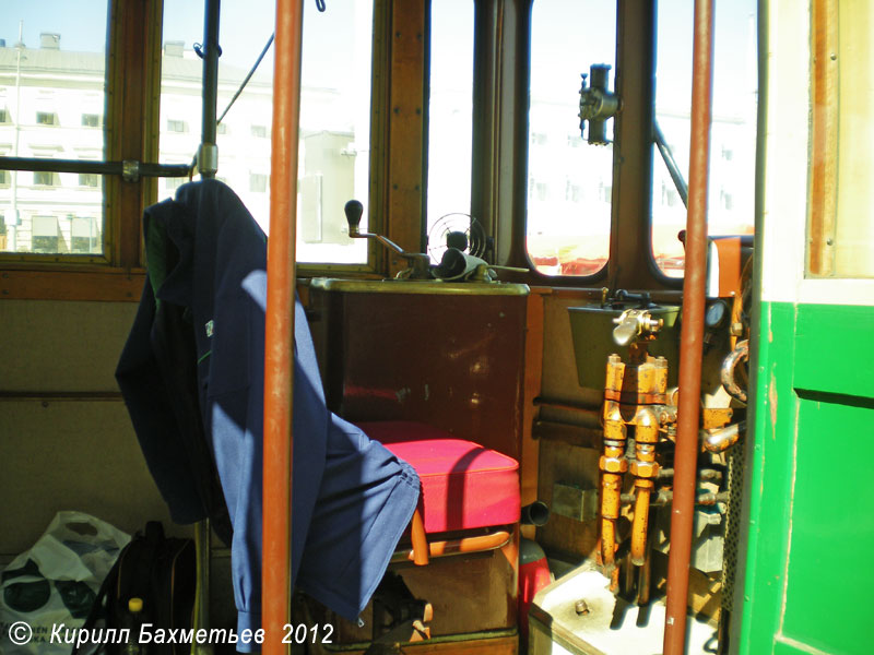 Пульт управления трамвайного вагона A8 № 157