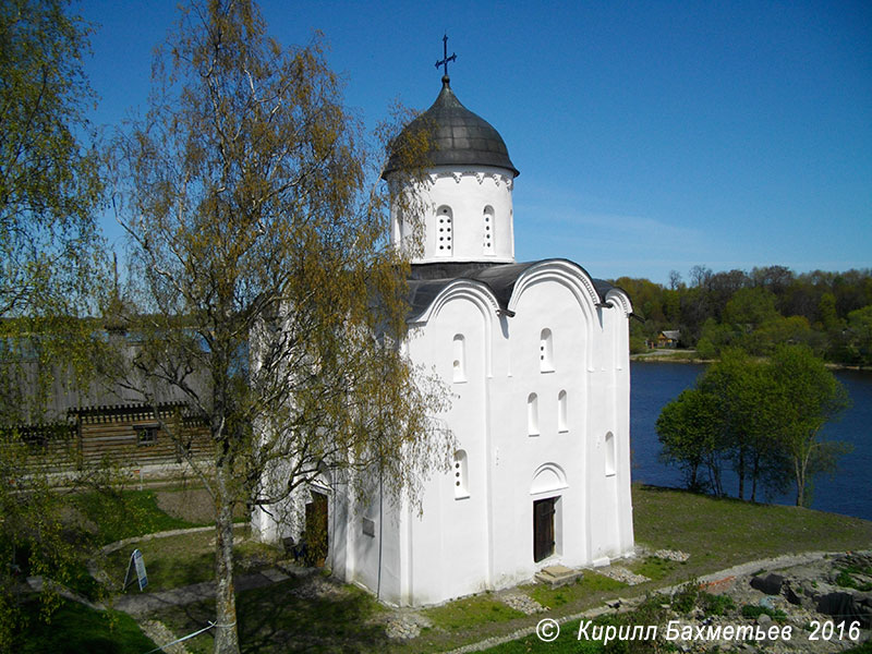 Георгиевский храм в старой ладоге фото