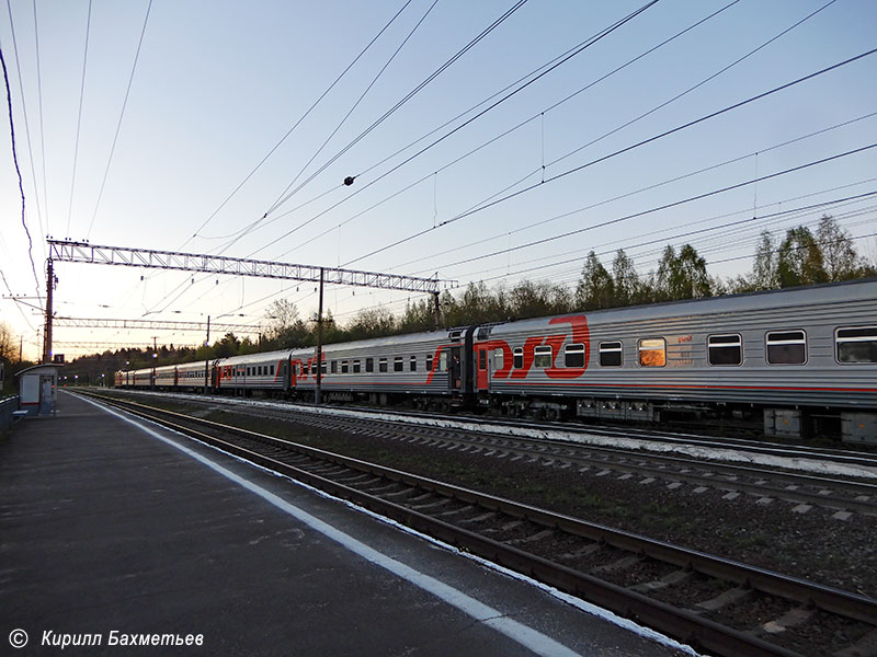 Пассажирский поезд Санкт-Петербург - Петрозаводск
