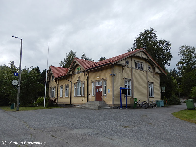 Вокзал станции Сийлинъярви