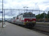 Два электровоза Sr1 с российским поездом "Репин"
