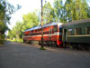 Тепловоз ТЭП70-0373 с поездом Выборг – Приморск – Зеленогорск