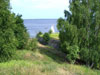 Вид на Выборгский залив с крепостного вала