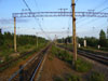 Разветвление путей: налево – на Вещево, прямо – на Петербург, направо – на Приморск