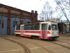 "Двуглавый" служебный трамвай на базе ЛМ-68М № 2125