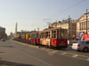 Праздничная процессия трамваев