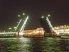 Проход парохода "Оберон III" под Дворцовым мостом