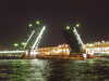 Проход парохода "Сайма" под Дворцовым мостом