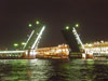 Проход парохода "Сайма" под Дворцовым мостом