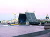 Проход корабля "Штандарт" под Дворцовым мостом