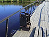 Лебёдка для разводки наплавного моста через Новоладожский канал