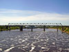 Железнодорожный мост через Волхов и Волховская гидроэлектростанция