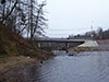 Мост через реку Рощинку и плотина Рощинской гидроэлектростанции