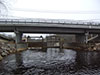Мост через реку Рощинку и плотина Рощинской гидроэлектростанции