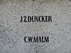 Надпись на памятнике на месте сражения при Кольонвирте 27 октября 1808 года
