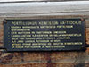 Табличка с инструкцией на нижних воротах шлюза на Куиватайпальском канале