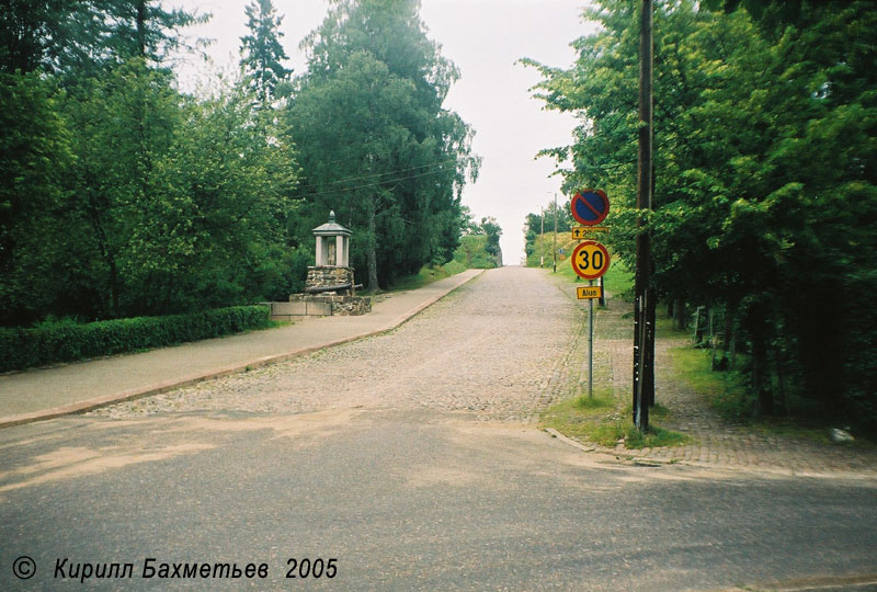 Въезд в крепость