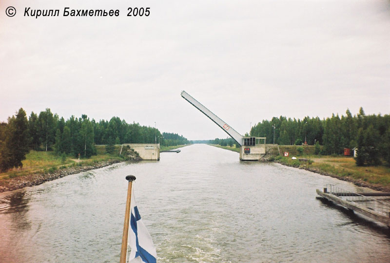 Разводной мост через Сайменский канал