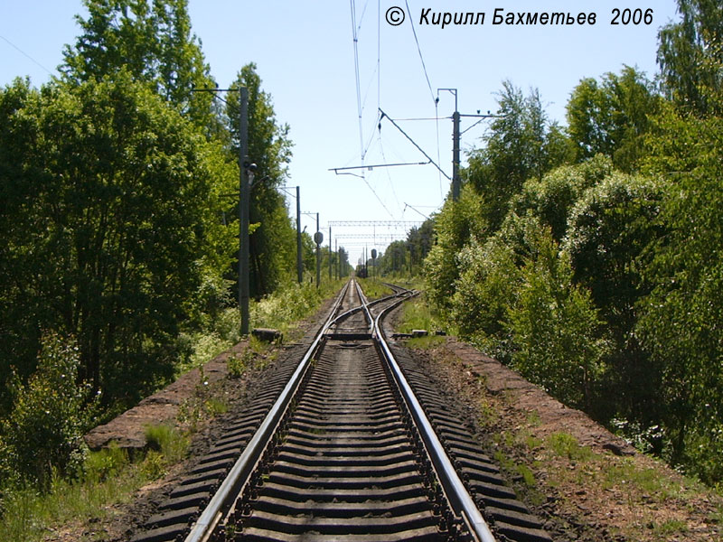 Станция Попово, северная горловина