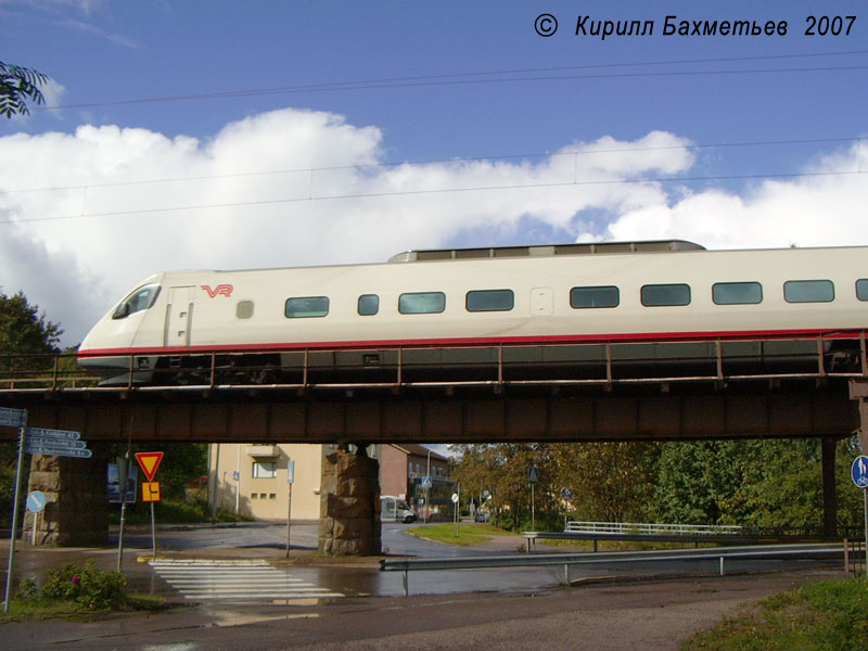 Электропоезд Sm3-7107 "Пендолино"