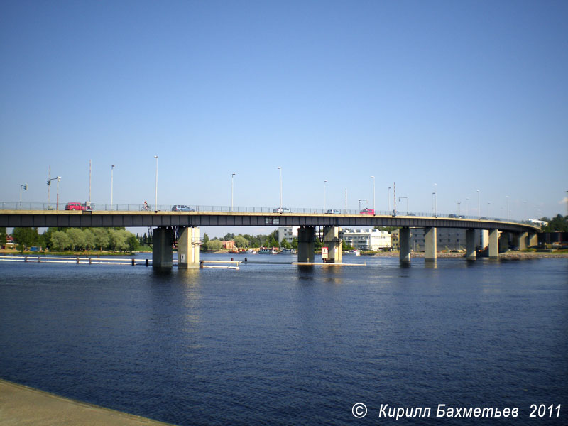 Мост через реку Пиелисйоки