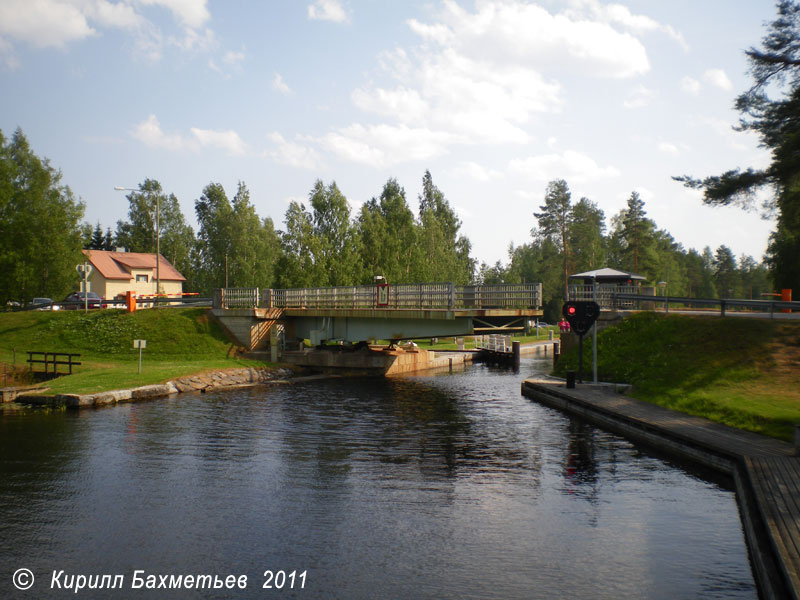 Разводной мост на Варистайпальском канале