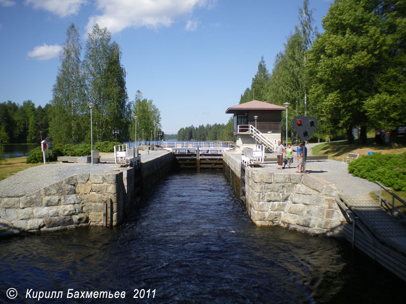 Шлюз на Карвиоском канале