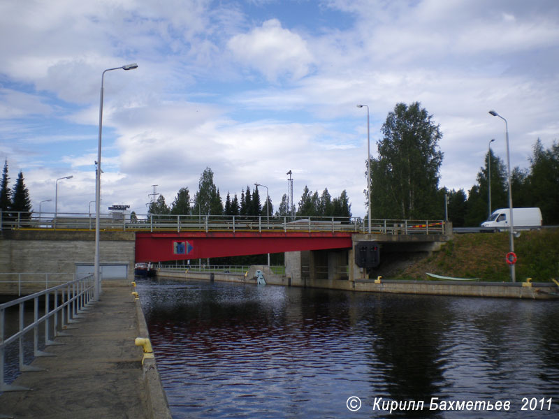 Разводной мост на Куурнаском шлюзе