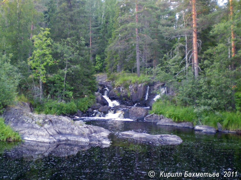 Водопад на реке Тохмайоки