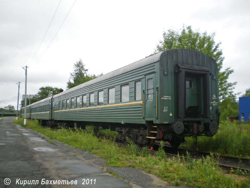 Вагоны пригородного поезда Сортавала – Кузнечное