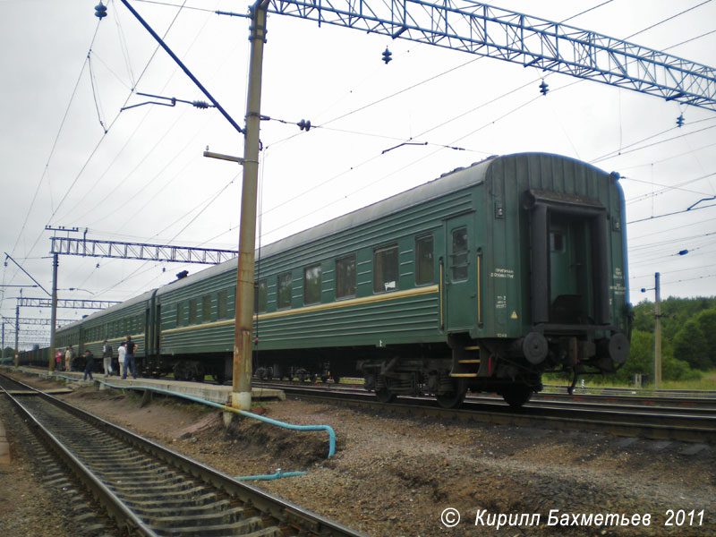 Вагоны пригородного поезда Сортавала – Кузнечное