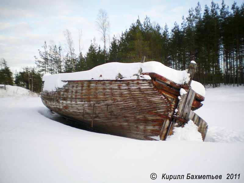 Старая баржа