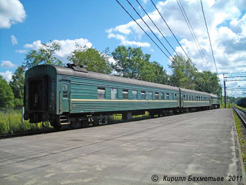 Тепловоз М62 с пригородным поездом Светогорск – Выборг