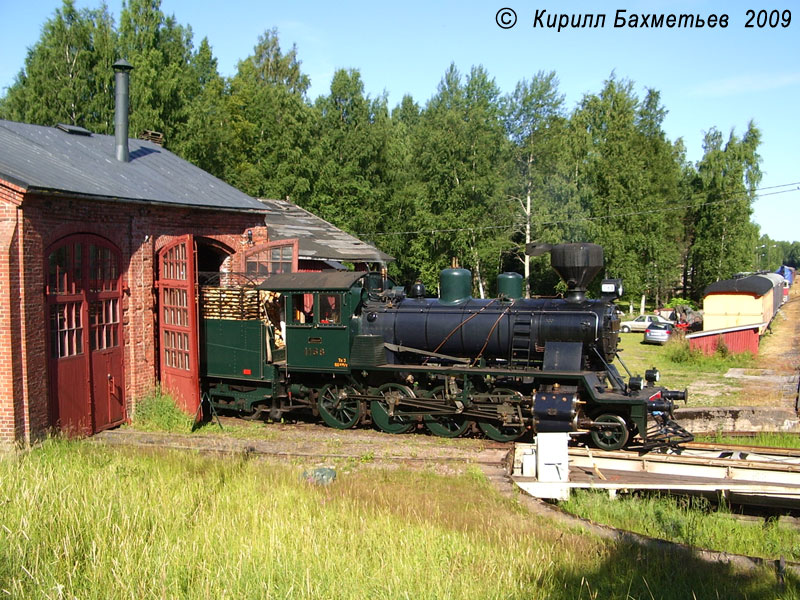 Паровоз Tk3-1168