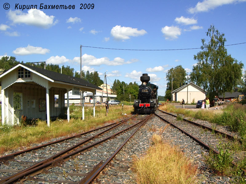 Паровоз Tk3-1168