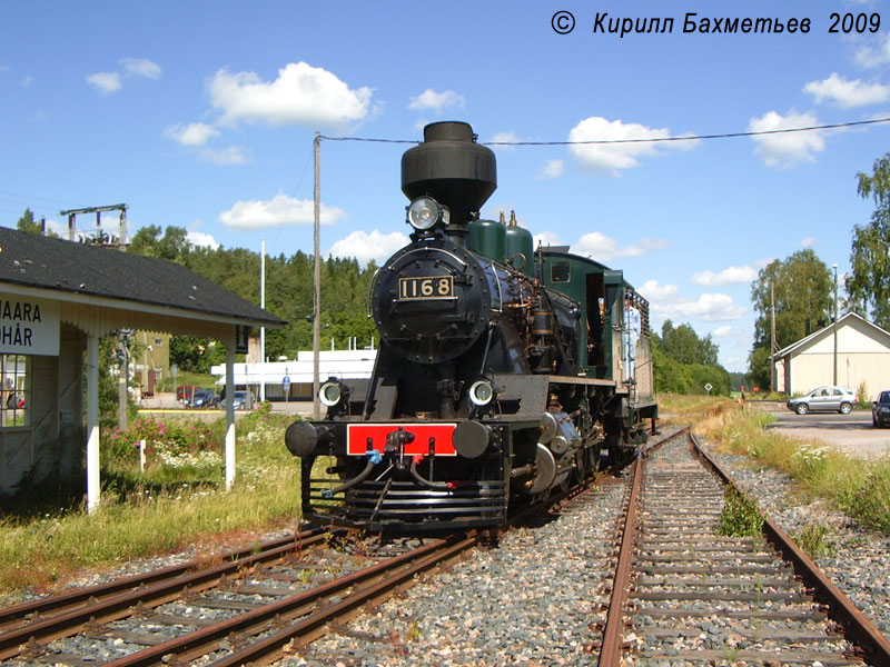 Паровоз Tk3-1168
