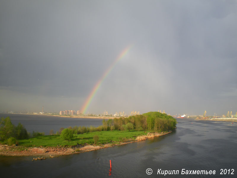 Западная оконечность Канонерского острова