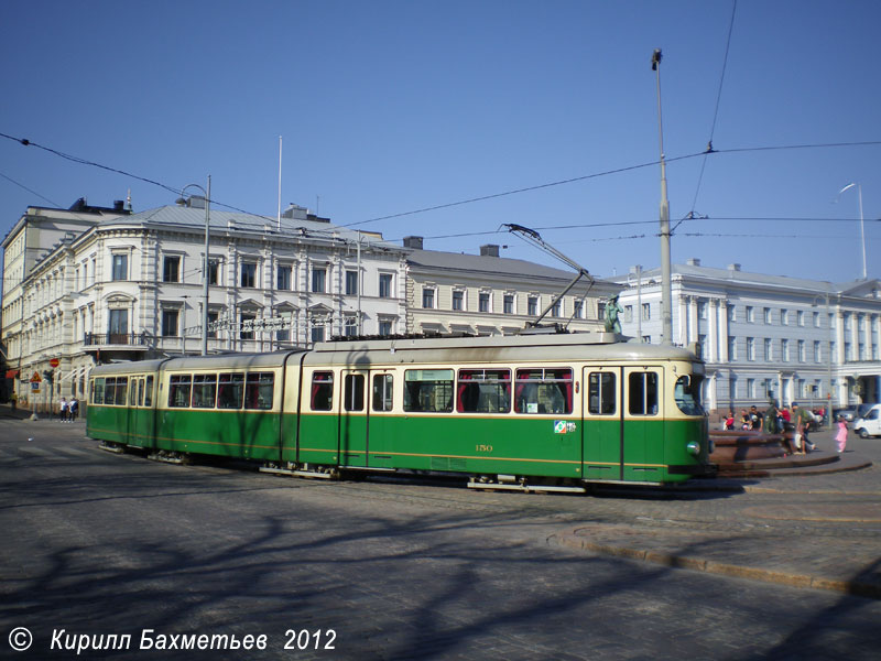 Трамвайный вагон GT8 № 150