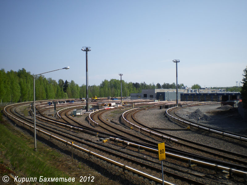 Депо Хельсинского метрополитена