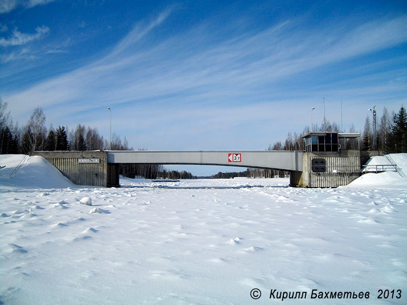 Разводной мост через Сайменский канал